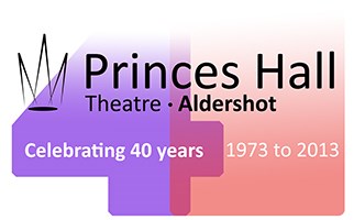 40th anniversary of Princes Hall logo