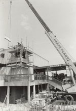 Building Work at the Princes Hall, Aldershot, 1985